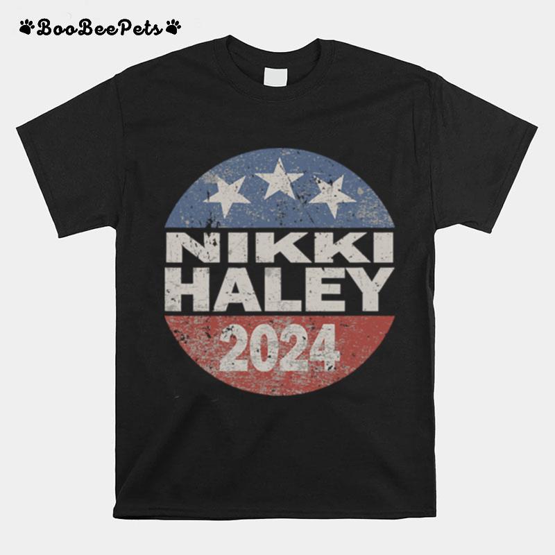 Vintage Nikki Haley 2024 Presidential Elections T-Shirt