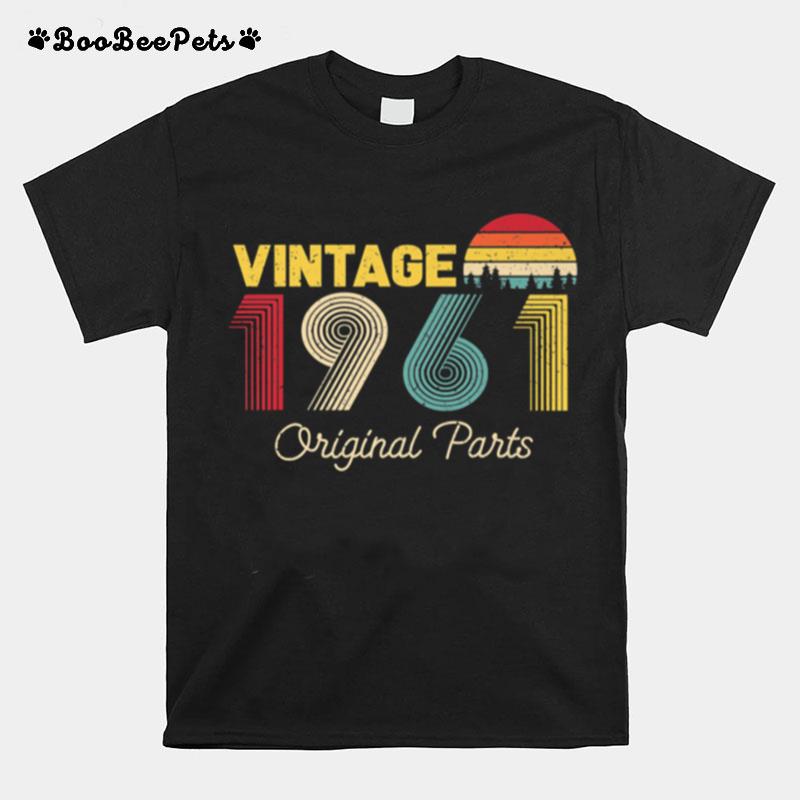 Vintage Original Parts 1961 Cool And 60Th Bday T-Shirt