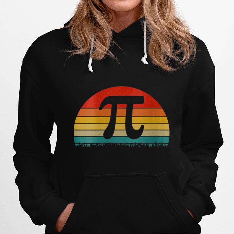 Vintage Pi Day Math Nerd Hoodie