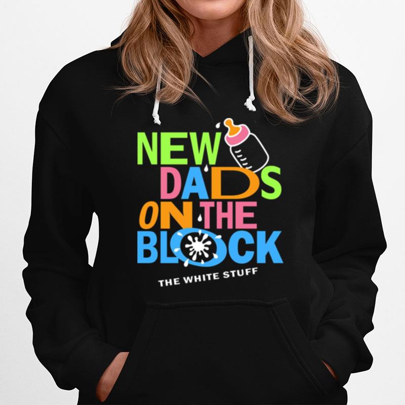 Vintage Pop New Dads On The Block Funny Fatherhood Nkotb Hoodie