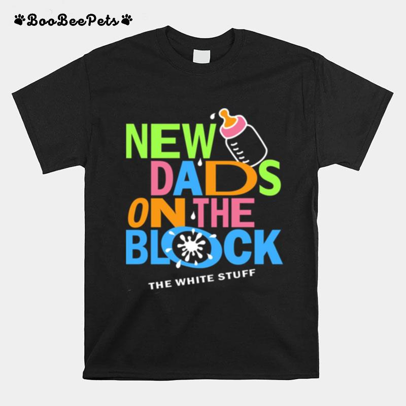 Vintage Pop New Dads On The Block Funny Fatherhood Nkotb T-Shirt