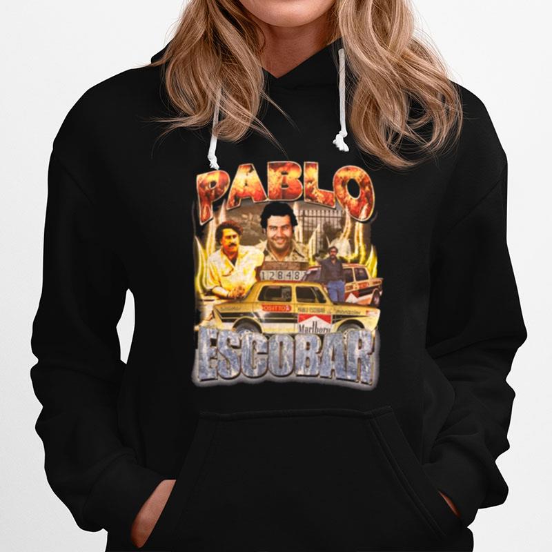 Vintage Rare Pablo Escobar Narcos Hoodie