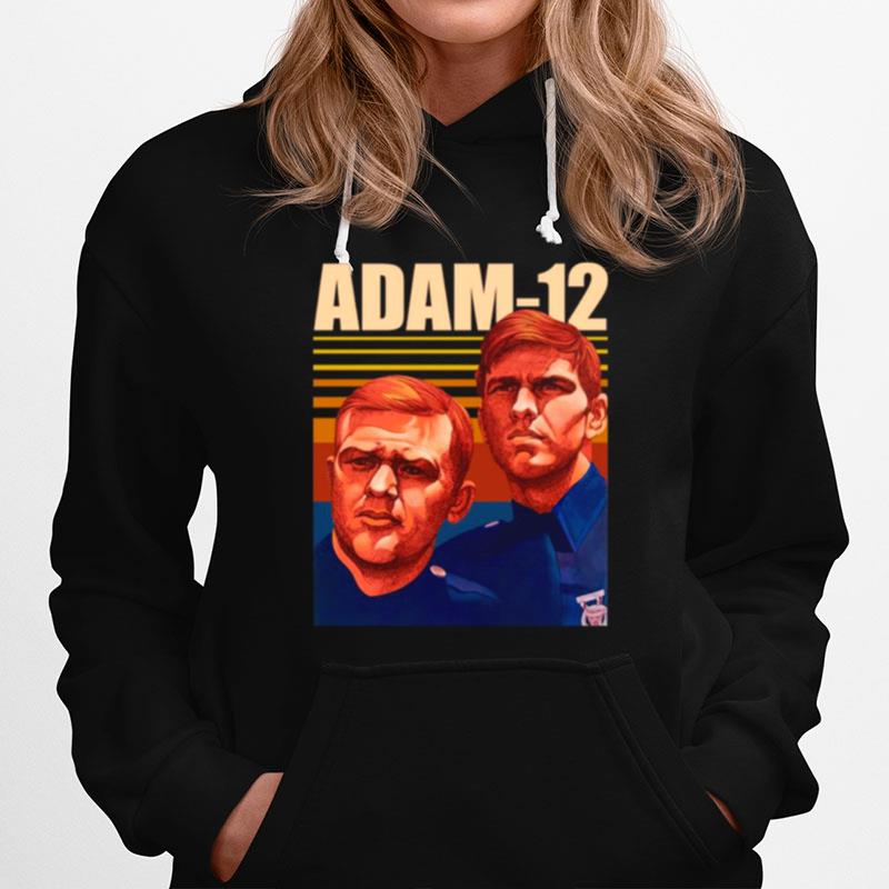 Vintage Retro Adam 12 Tv Series Hoodie