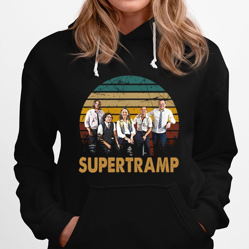 Vintage Retro Band Supertramp Hoodie