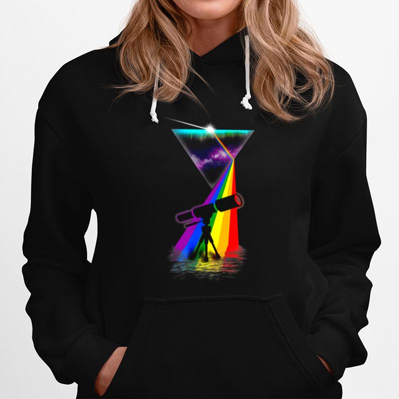 Vintage Retro Prism Telescope Hoodie