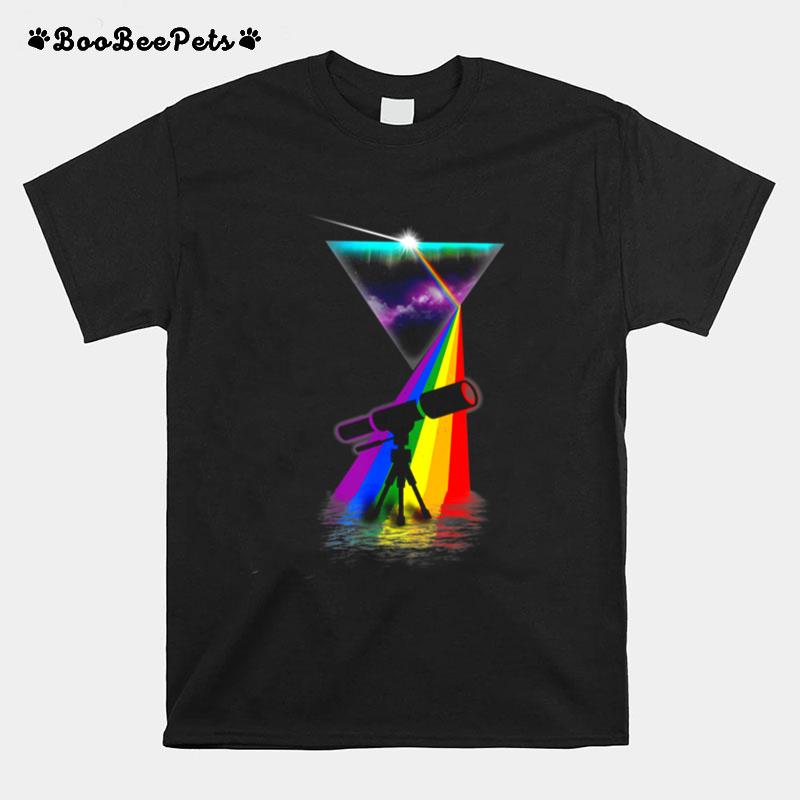 Vintage Retro Prism Telescope T-Shirt