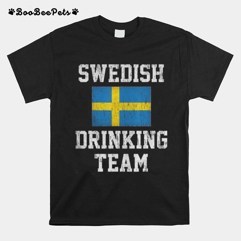 Vintage Swedish Drinking Team T-Shirt