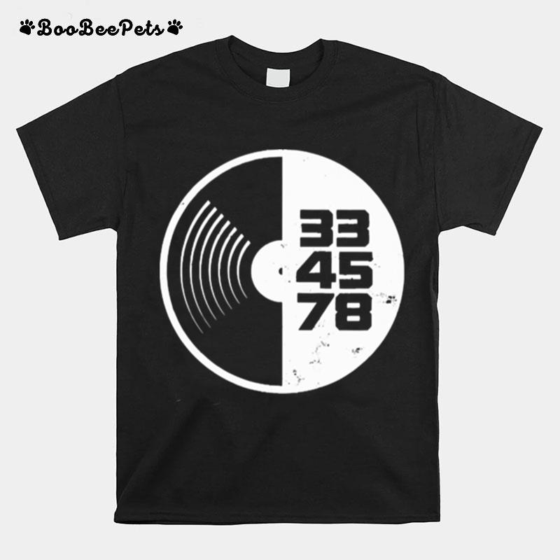 Vinyl Record Turntable Rpm T-Shirt