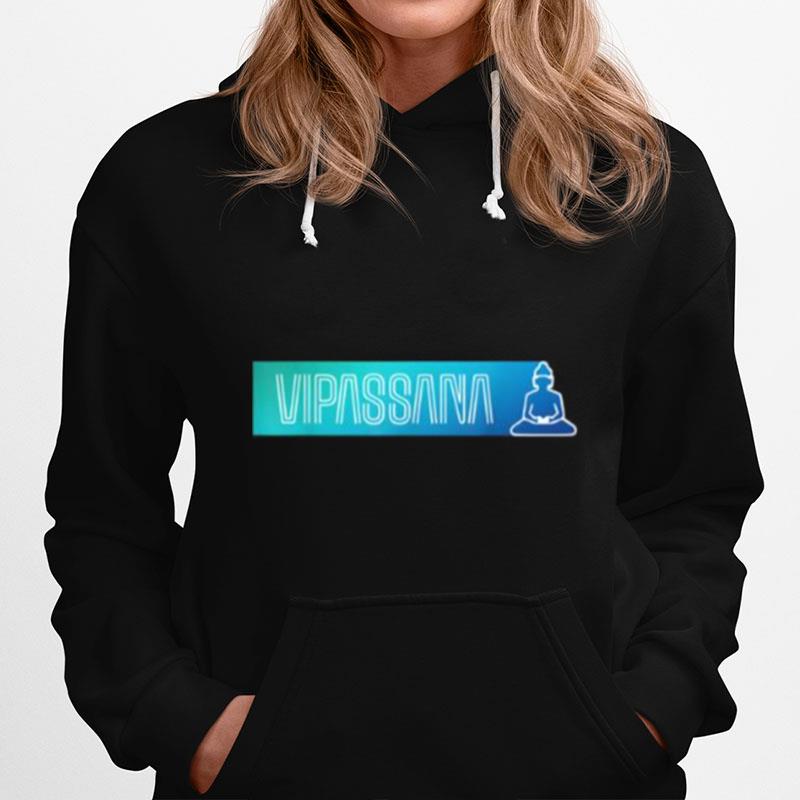 Vipassana Meditation Simple Insight Graphic Hoodie