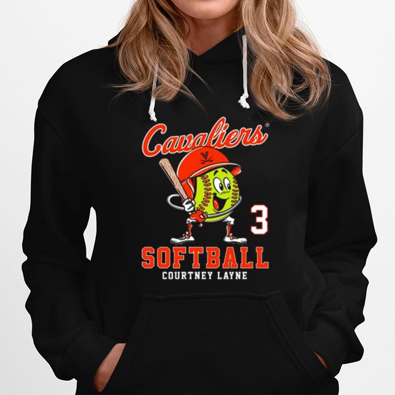 Virginia Cavaliers Ncaa Softball Courtney Layne Hoodie