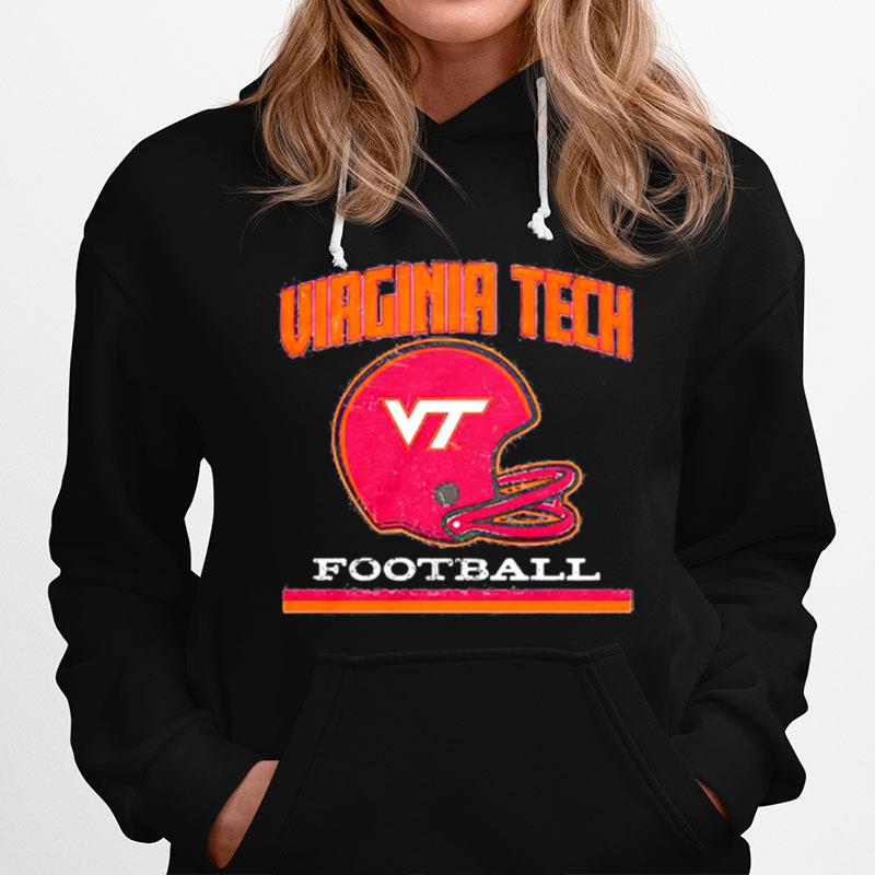 Virginia Tech Football Helmet Hoodie