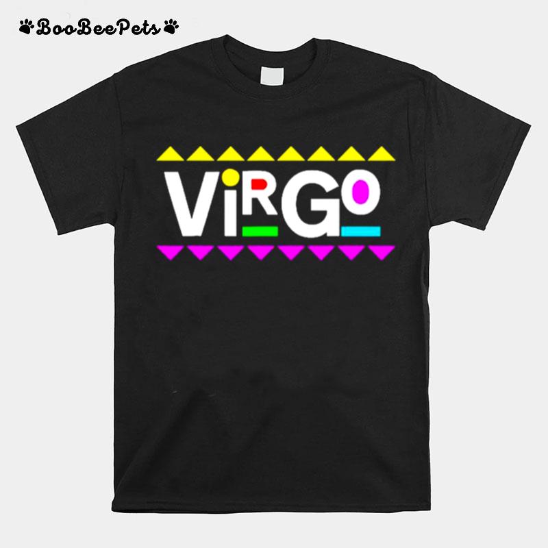 Virgo Zodiac Design 90S Style T-Shirt