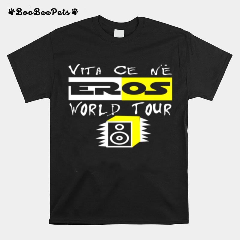 Vita Ce N E Eros Ramazzotti World Tour Vintage Retro T-Shirt