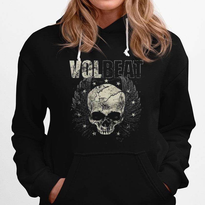 Volbeat Winged Skull Hoodie