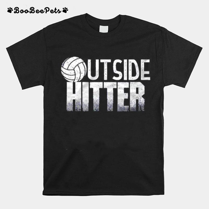 Volleyball Outside Hitter Gift For Volleyball Player Pullover T-Shirt