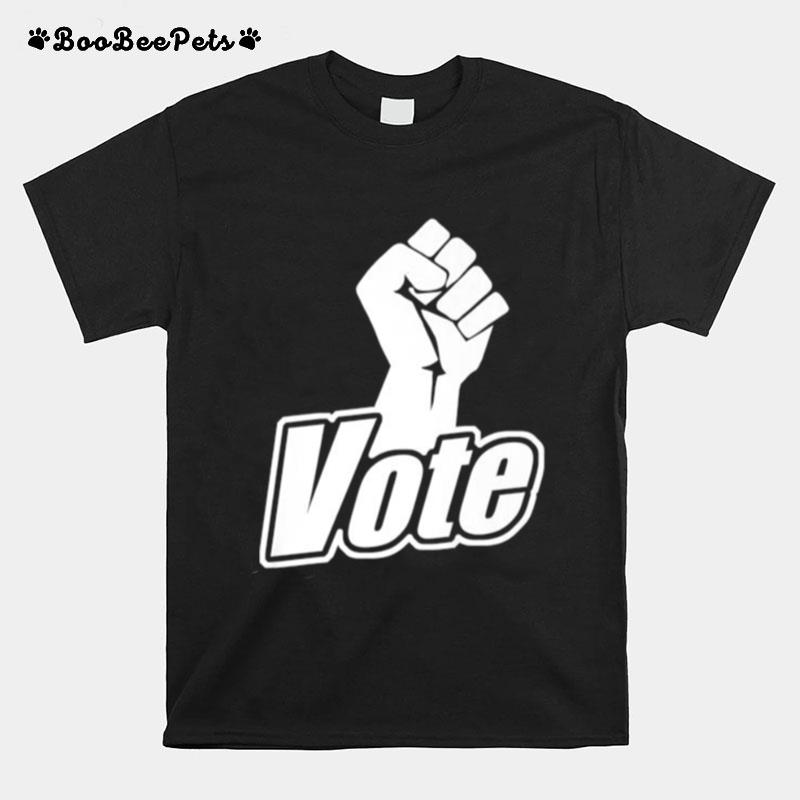 Vote Black Fist Black Lives Matter Vote T-Shirt