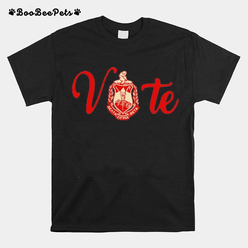 Vote Delta Sigma Theta T-Shirt