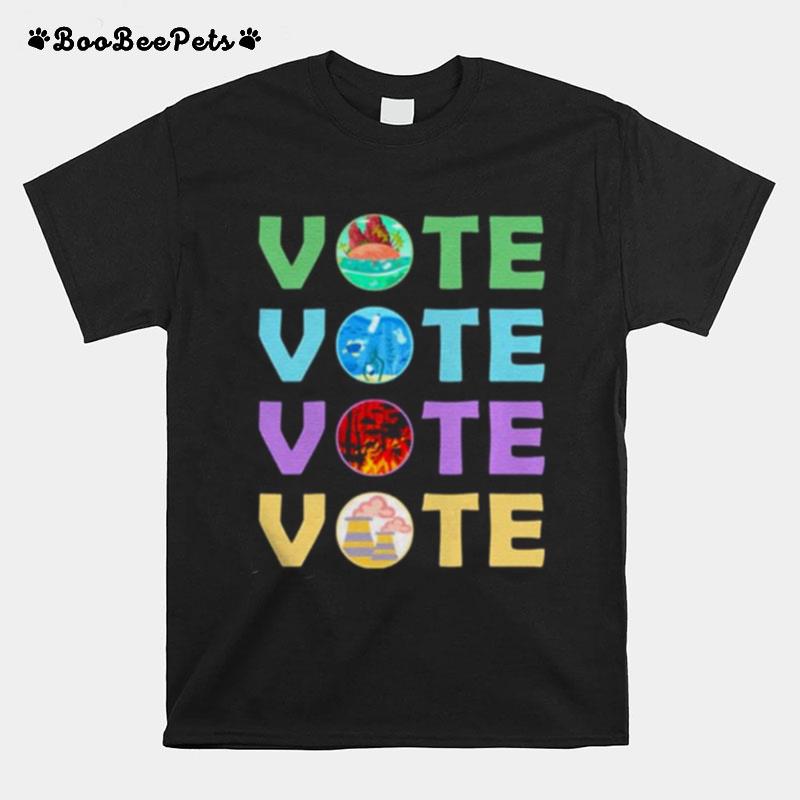 Vote For Mother Earth Global Warming T-Shirt