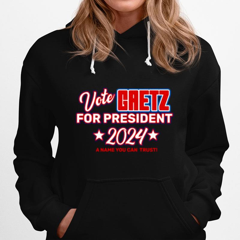 Vote Gaetz For President 2024 2024 Republican Matt Gaetz Hoodie