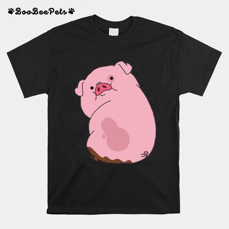 Waddles The Pig Cute Design T-Shirt