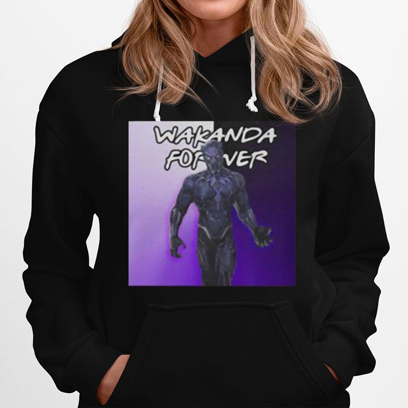 Wakanda Forever Rip Chadwick Boseman Black Panther Rest In Power Hoodie