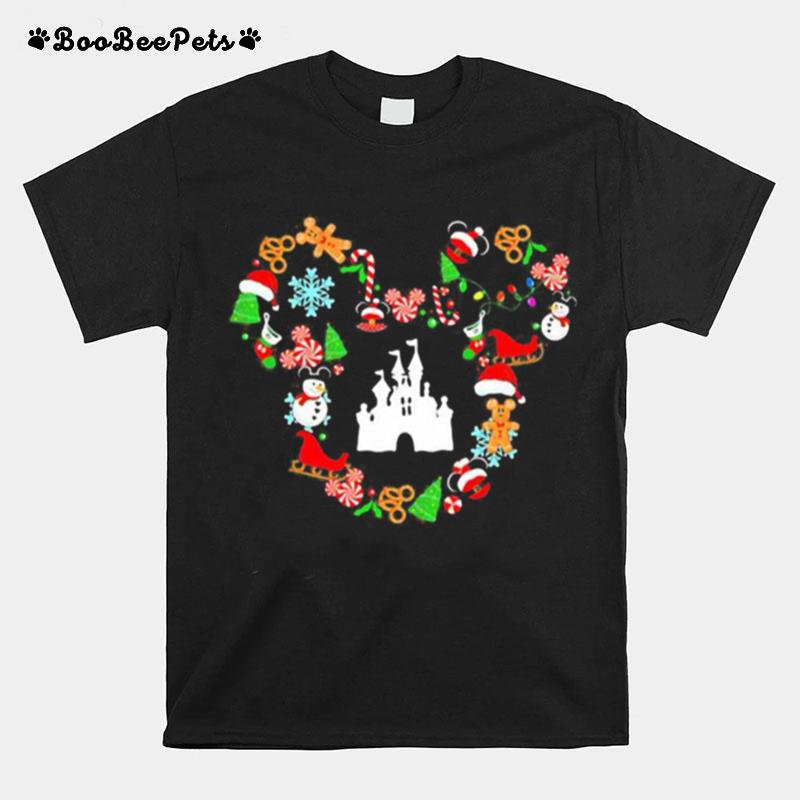 Walt Disney Mickey Mouse Merry Christmas T-Shirt