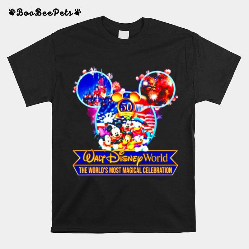 Walt Disney The Worlds Most Magical Clebration T-Shirt