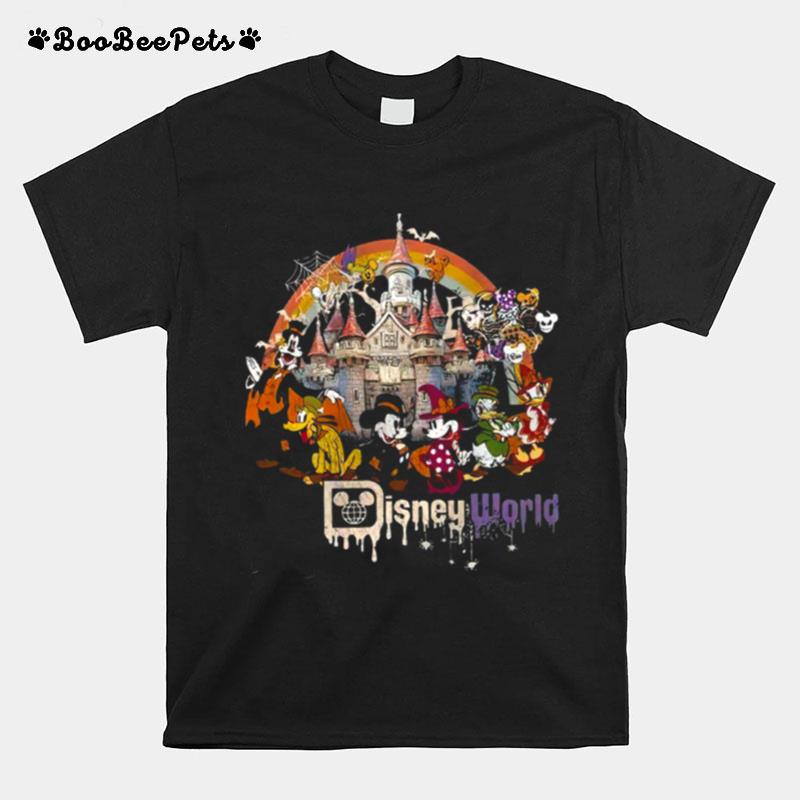 Walt Disney World Halloween Mickey And Friends Halloween Party Disney Boo Bash Vintage T-Shirt