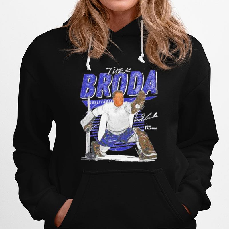 Walter Turk Broda Toronto Comet Hockey Signatures Hoodie