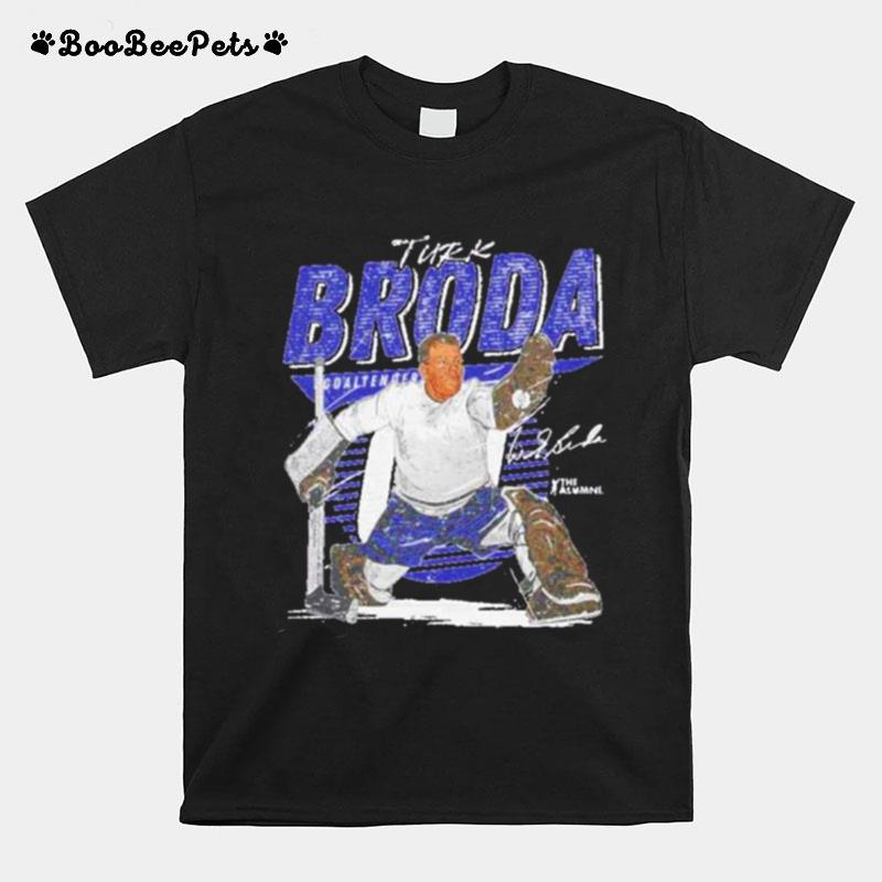 Walter Turk Broda Toronto Comet Hockey Signatures T-Shirt