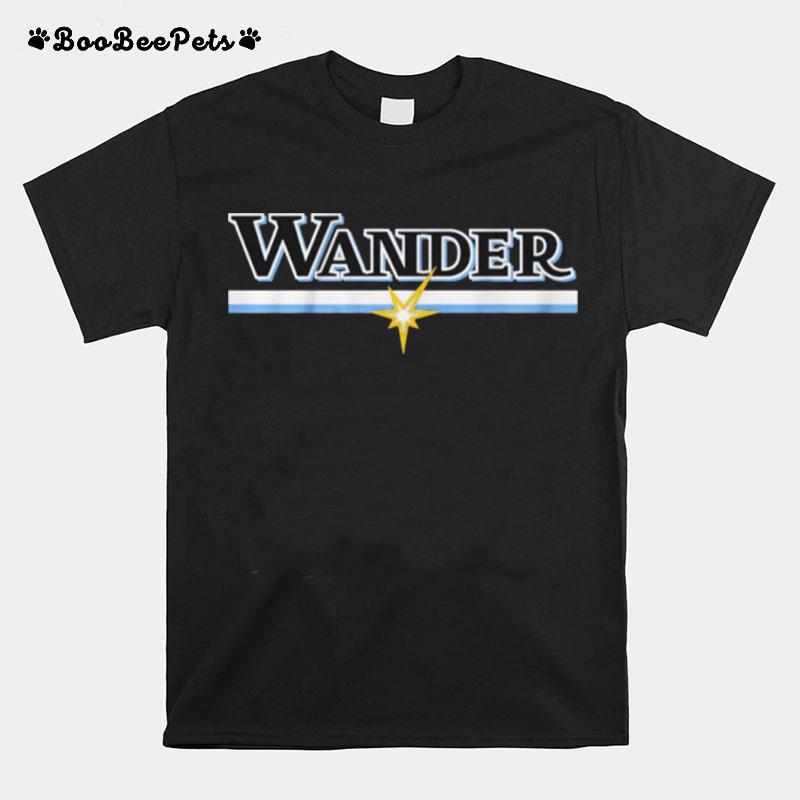 Wander Franco Tampa Bay Rays Logo T-Shirt