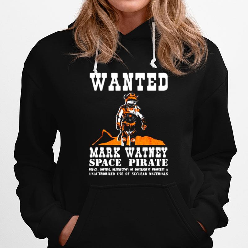 Wanted Mark Watney Space Pirate The Martian Hoodie