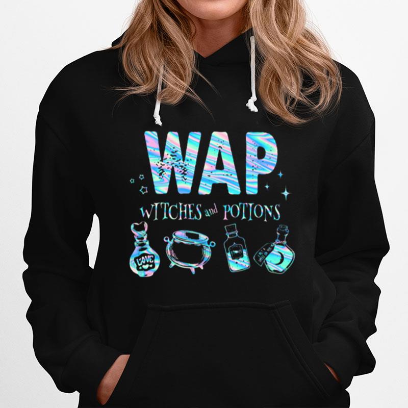 Wap Witches And Potions Halloween Hologram Hoodie