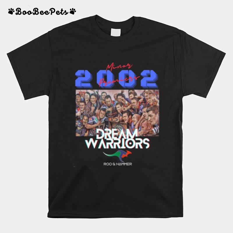 Warriors 2002 Minor Premiers Dream Warriors Rugby T-Shirt