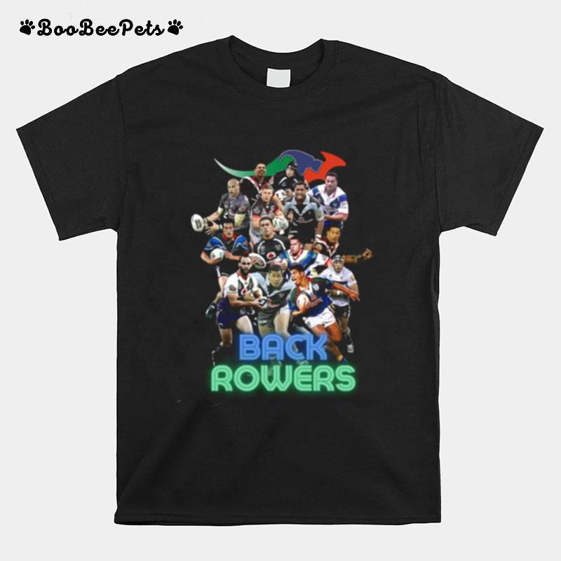 Warriors Back Rowers Rugby T-Shirt