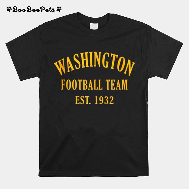 Washington Football Dc Sports Novelty T-Shirt