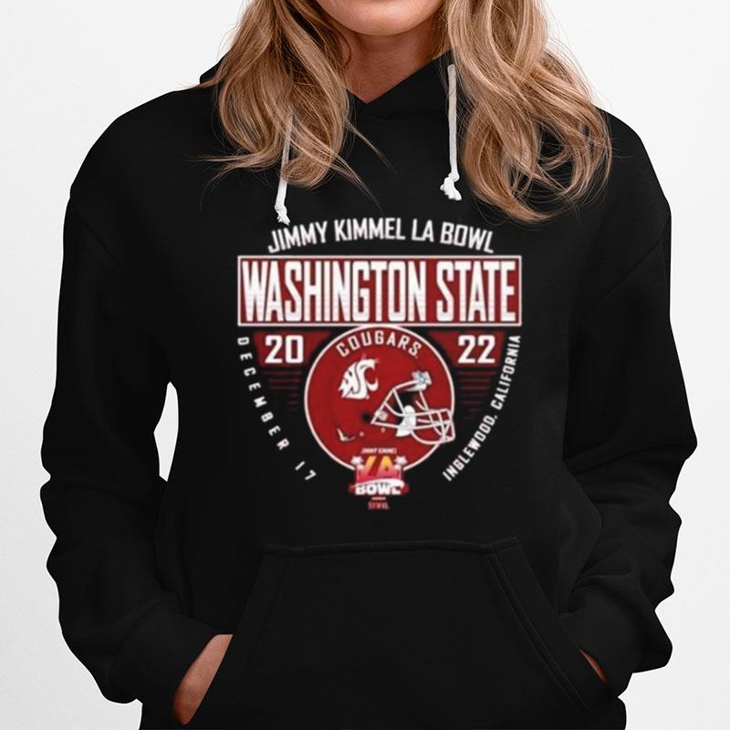 Washington State Cougars Football 2022 Jimmy Kimmel La Bowl Hoodie