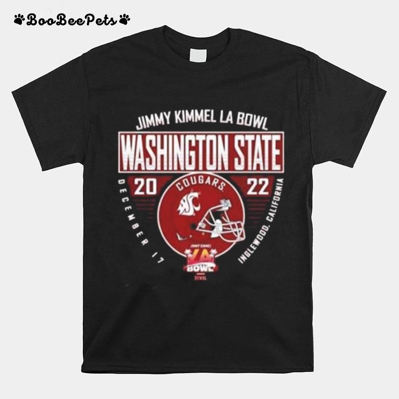 Washington State Cougars Football 2022 Jimmy Kimmel La Bowl T-Shirt