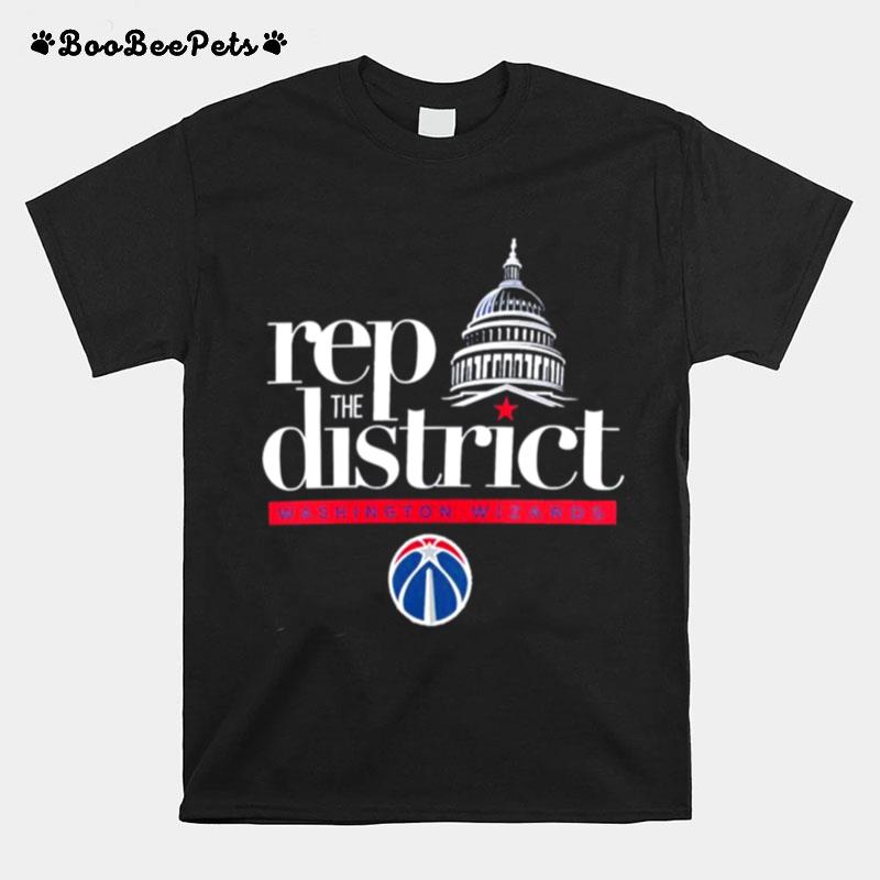 Washington Wizards Rep The District Push Ahead T-Shirt