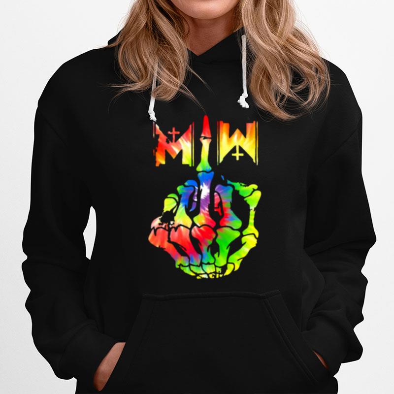 Water Art Motionless Tie Dye Hoodie