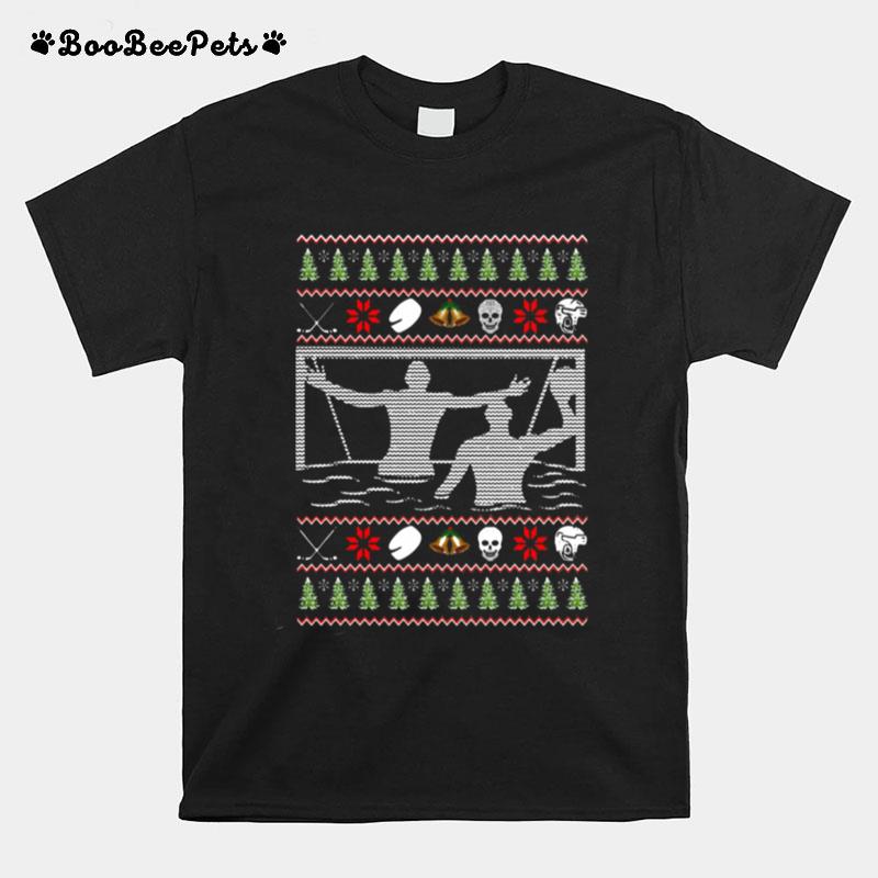 Water Polo Ugly Christmas Sweat T-Shirt