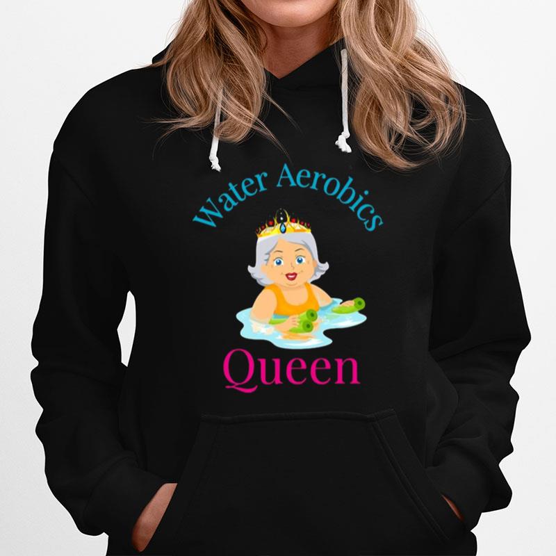 Water Senior Women Aerobics Queen Hoodie