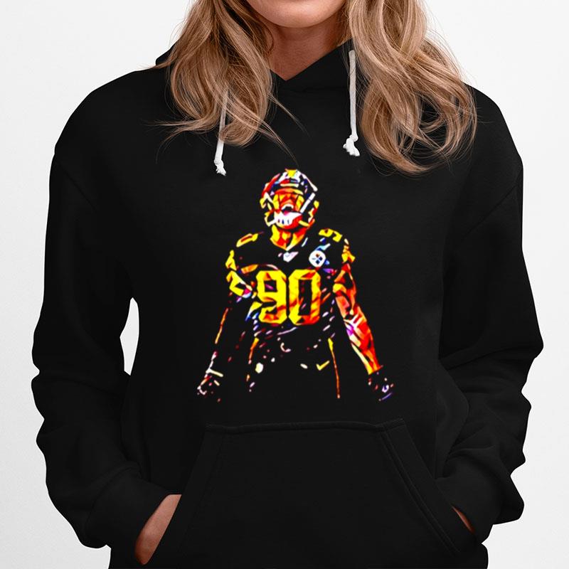 Watttttt Tj Watt 90 Pittsburgh Steelers Hoodie