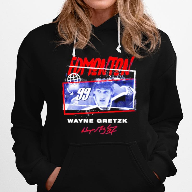 Wayne Gretzky Edmonton Ice Hockey Hoodie