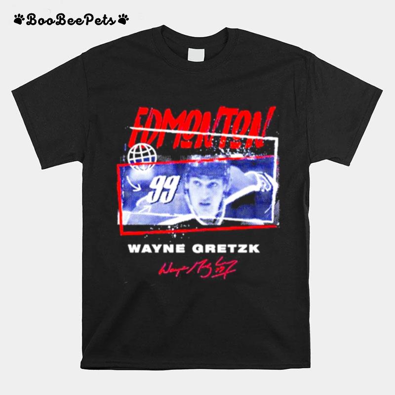 Wayne Gretzky Edmonton Ice Hockey T-Shirt