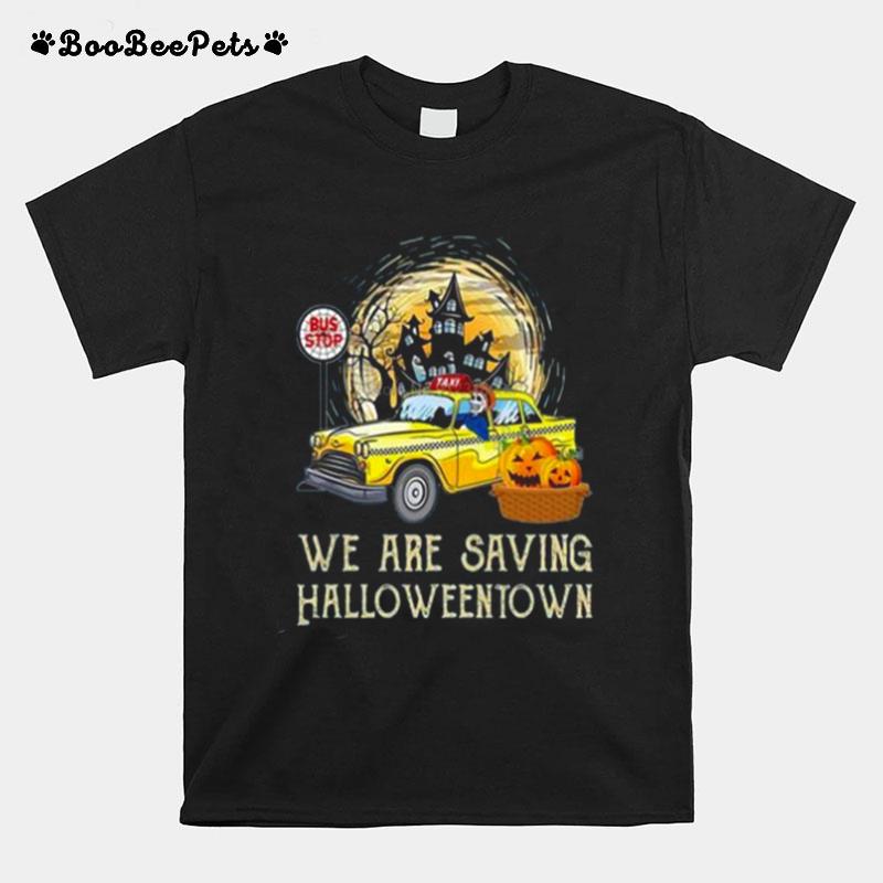 We Are Saving Halloweentown Pumpkin T-Shirt