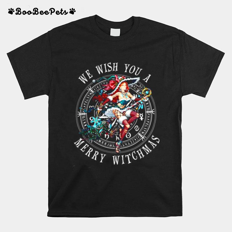 We Wish You A Merry Witchmas Christmas T-Shirt