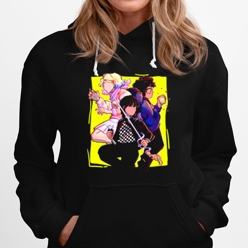 Wednesday Best Friends Group Copy Hoodie