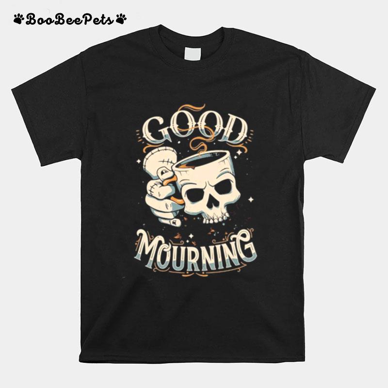 Wednesday Good Mourning Vintage Art T-Shirt