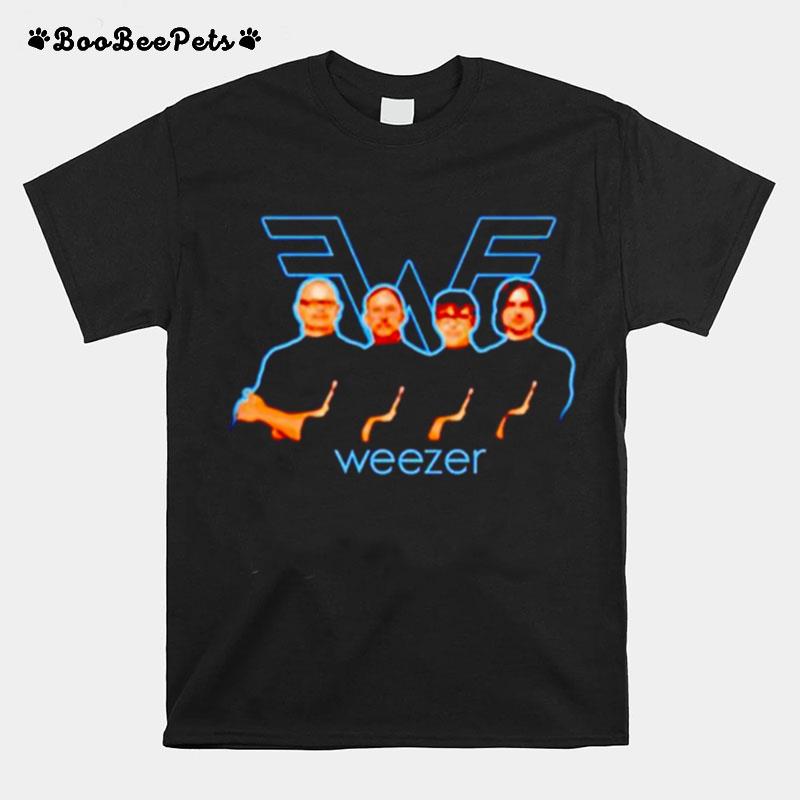Weezer Releases Hella Mega Tour You Think I Care T-Shirt